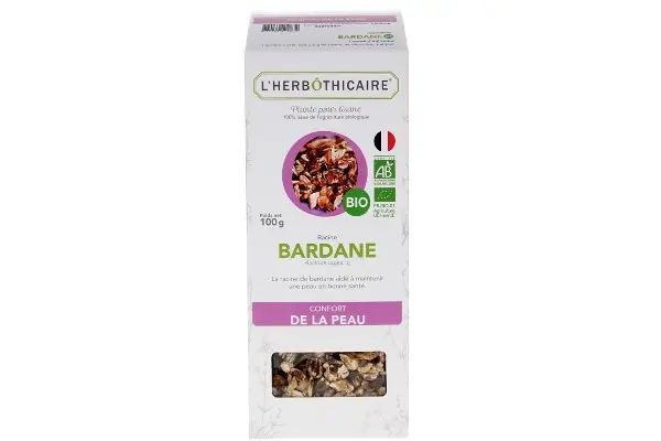 Bardane en vrac bio pour tisane - Racines coupées