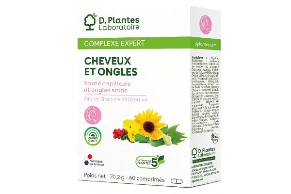 Cheveux & Ongles 60 comprimés D.Plantes